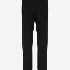 ARMANI EXCHANGE-Pantaloni sportivi in felpa di cotone stretch nero