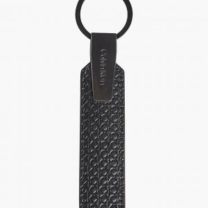 CALVIN KLEIN - ANELLO PORTACHIAVI IN Pelle