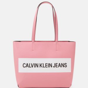CALVIN KLEIN JEANS - Borsa Donna Shopper Soft Berry