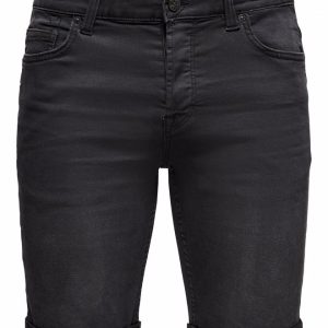 ONLY&SONS-PANTALONCINO CORTO NERO