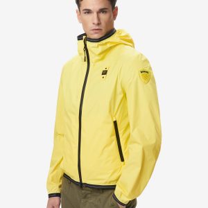 BLAUER - Giacca a Vento Sfoderata Dwayne Iris Giallo