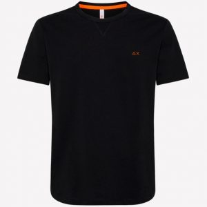 SUN68 - T-Shirt SOLID PE NERO