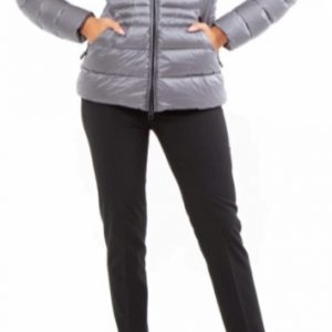 BLAUER-PIUMINO DONNA CON PELLICCIOTTO GRIGIO
