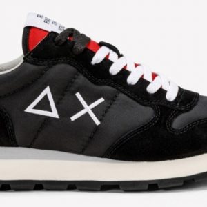 SUN68-Scarpe UOMO TOM SOLID NYLON NERO