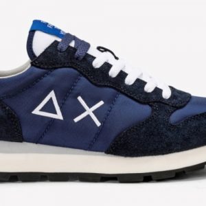 SUN68-Scarpe UOMO TOM SOLID NYLON NAVY BLUE