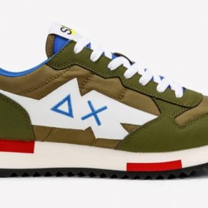 SUN 68 - Scarpe Uomo Niki Solid Militare