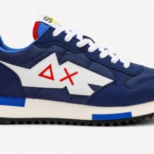 SUN 68 - Scarpe Uomo Niki Solid Navy Blue