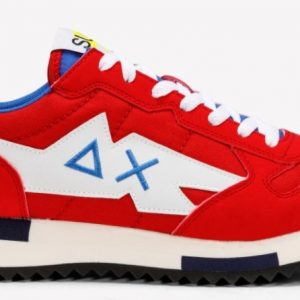 SUN 68 - Scarpe Uomo Niki Solid Rosso