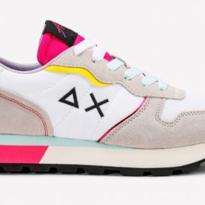 SUN68-Scarpe ALLY COLOR EXPLOSION BIANCO