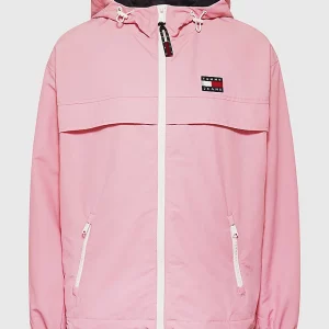 TOMMY HILFIGER-GIACCA A VENTO CON CAPPUCCIO Rosa FRESH