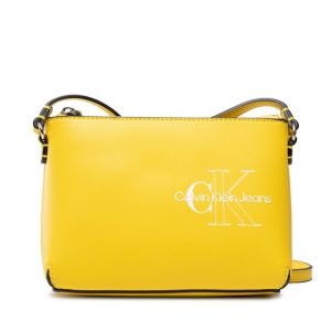 CALVIN KLEIN - Borsa Donna Sculpted Camera Bag Giallo