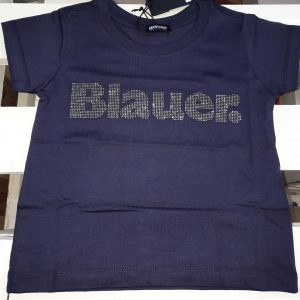 BLAUER KIDS- T-SHIRT BIMBA CRYSTAL BLAUER BLUE