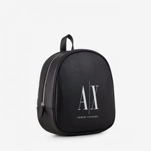 ARMANI EXCHANGE - Zaino con logo a contrasto Nero