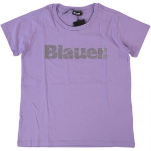 BLAUER KIDS- T-SHIRT BIMBA CRYSTAL BLAUER LILLA