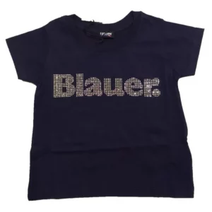 BLAUER KIDS- T-SHIRT BIMBA CRYSTAL BLAUER NERA