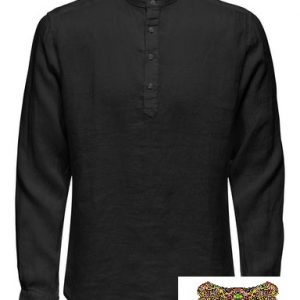ONLY&SONS-MAGLIA LINO NERA
