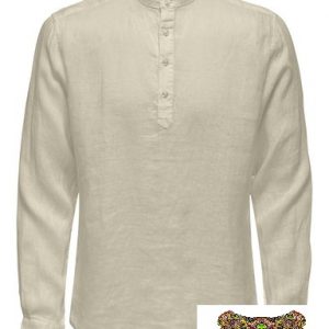 ONLY&SONS-MAGLIA LINO BEIGE