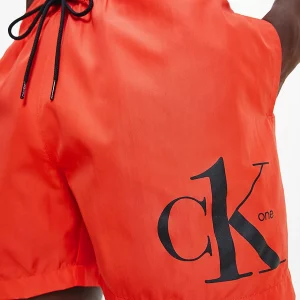 CALVIN KLEIN - Costume Pantaloncini da Bagno con Cordoncino Medio