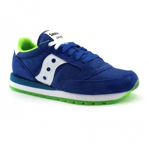 SAUCONY- SCARPE JAZZ ORIGINAL BLUE/LIME