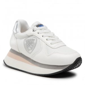 BLAUER - SCARPE BAMBINA S2TIANA01/ NYL BIANCHE