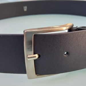 CINTURA MADE IN ITALY VERA PELLE BLUE