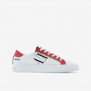 ARMANI EXCHANGE - SCARPE DONNA TEXTURE VINTAGE BIANCHE