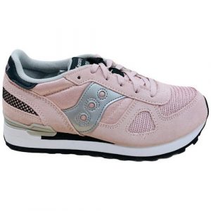 SAUCONY - SCARPE BAMBINO SHADOW ORIGINAL ROSA/NERO