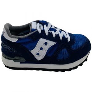 SAUCONY - SCARPE BAMBINO SHADOW ORIGINAL BLUE/BIANCO