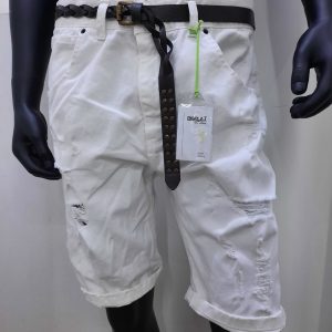 DISPLAY - BERMUDA UOMO JEANS GIS DRL E24 Bianco