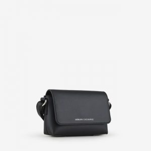 ARMANI EXCHANGE - Borsa Donna a Tracolla Brand Logo Nero
