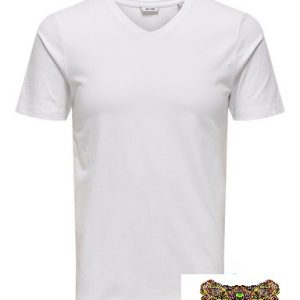 ONLY&SONS - T-SHIRT UOMO COLLO V