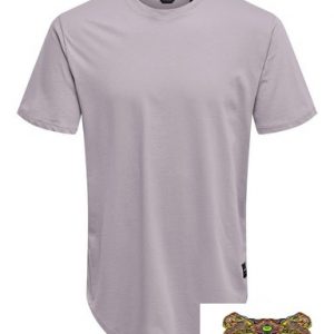 ONLY&SONS - T-SHIRT UOMO LILLA