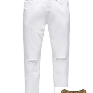 ONLY & SONS - JEANS BIANCHI UOMO CON ROTTURE