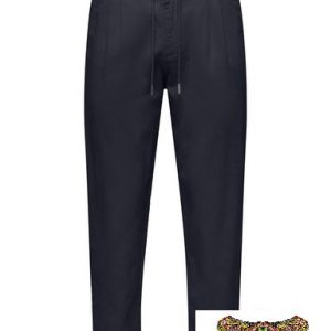 ONLY&SONS - PANTALONI CHINO CON LACCI BLU SCURO