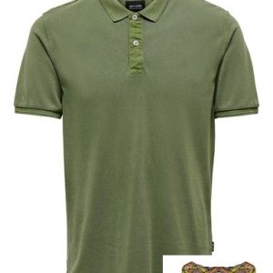 ONLY&SONS - POLO UOMO VERDE