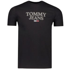 TOMMY HILFIGER : T-SHIRT UOMO NERA CON LOGO