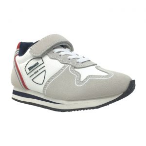 BLAUER - SCARPE BAMBINO S2QUICK02/NYS BIANCHE