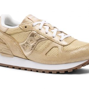 SAUCONY - SCARPE BAMBINO SHADOW ORIGINAL GOLD/METALLIC