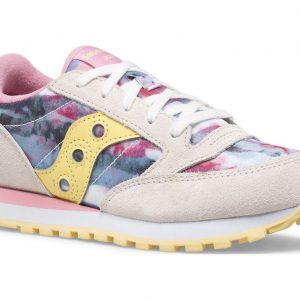 SAUCONY - SCARPE BAMBINO JAZZ ORIGINAL BIANCO/ROSA/MULTI