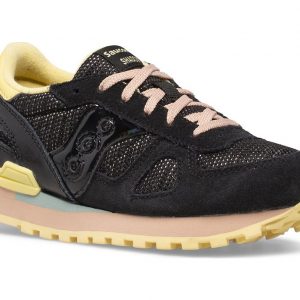 SAUCONY - SCARPE BAMBINO SHADOW ORIGINAL NERE/ MULTI