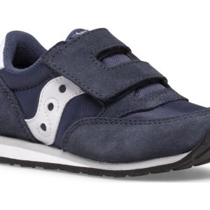 SAUCONY - SCARPE BAMBINI PICCOLI BABY JAZZ HOOK & LOOP BLUE/BIANCO