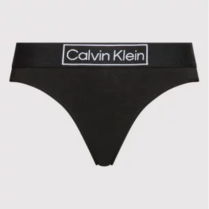 CALVIN KLEIN - Slip Donna Reimagined Heritage Nero