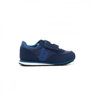 SAUCONY - SCARPE BAMBINI PICCOLI BABY JAZZ HOOK & LOOP DENIM/BLUE