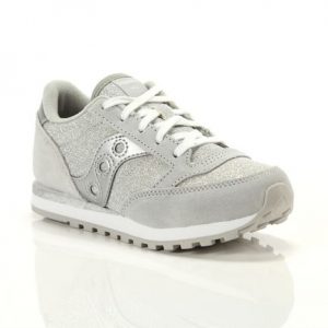 SAUCONY - SCARPE BAMBINO JAZZ ORIGINAL SILVER METALLI