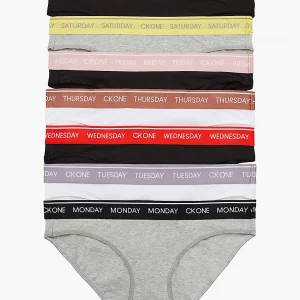 CALVIN KLEIN - Slip Donna Confezione dA 7 Pezzi