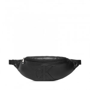 CALVIN KLEIN - Marsupio in Pelle Nero
