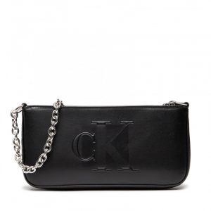 CALVIN KLEIN - Borsetta Donna Sculpted Shoulder Nero