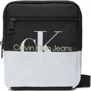 CALVIN KLEIN - Borsa a Tracolla Unisex Bianco/Nero