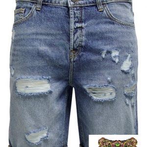 ONLY&SONS - JEANS CORTI CON ROTTURE