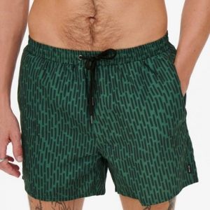 ONLY&SONS - COSTUME BOXER UOMO VERDE